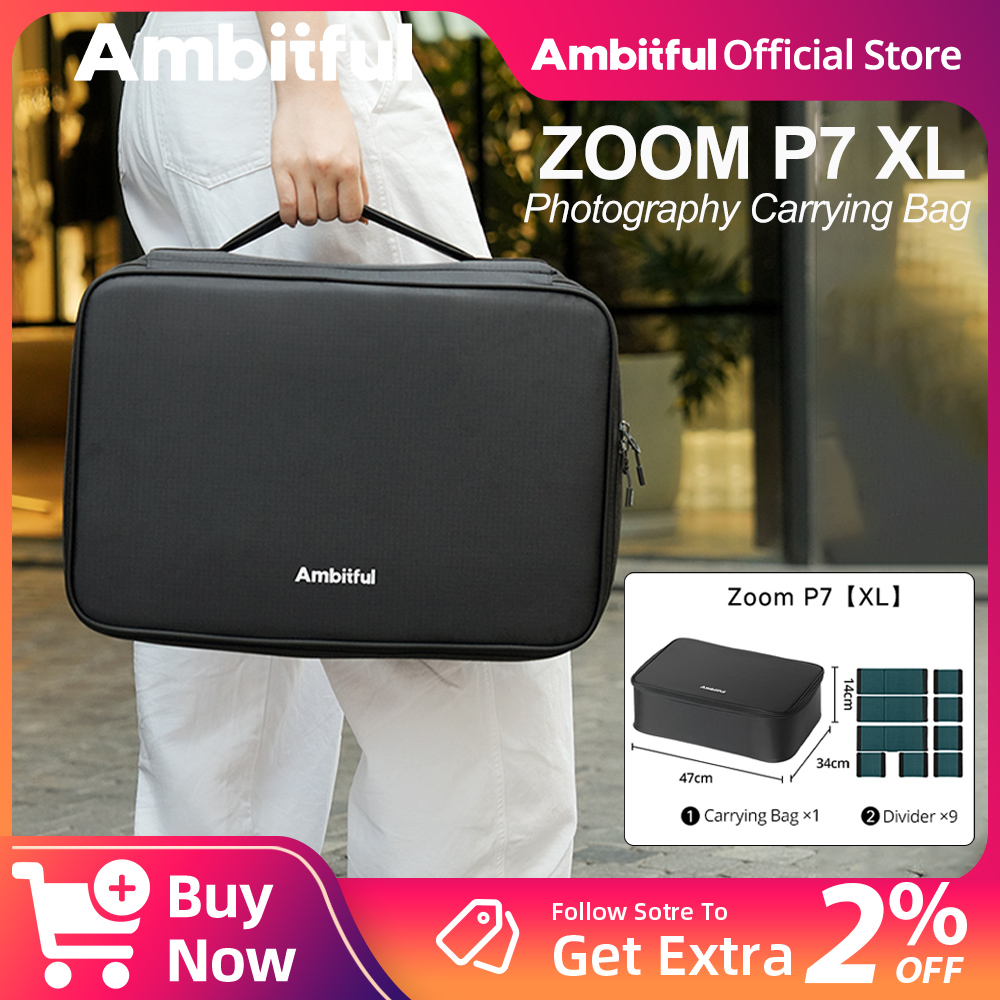 Ambitful ZOOM P7II XL Bolsa de - Drone Camera Case avaliação e preço